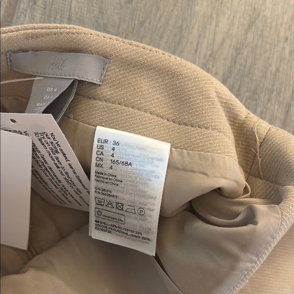 H&M Elegant Tan Skirt NWT - Picture 8 of 13